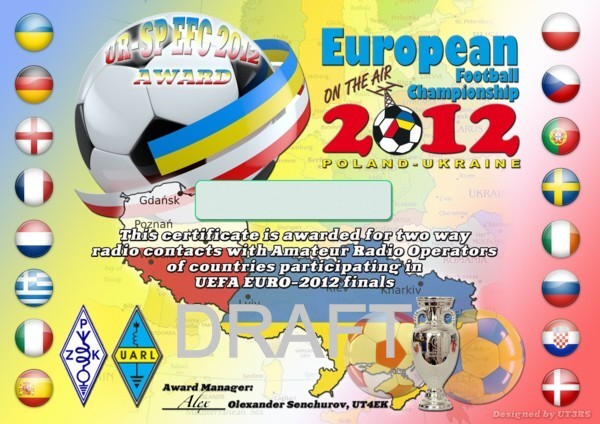 UR-SP EFC 2012 Diploma